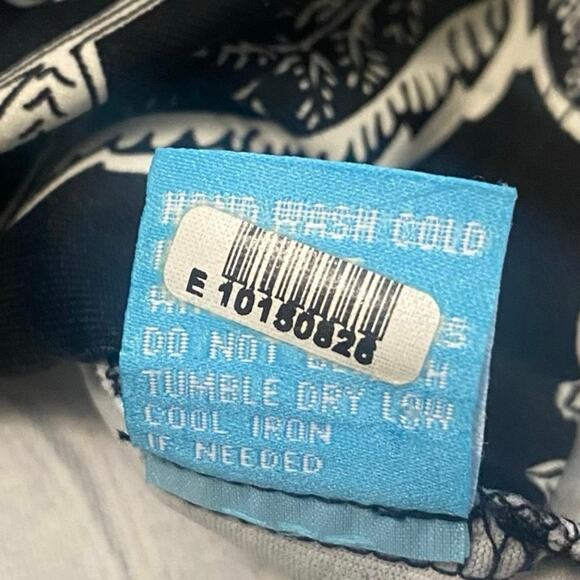 J. McLaughlin Catalina Cloth Black & White Paisley Shirtdress Women’s Size XS - Picture 8 of 8